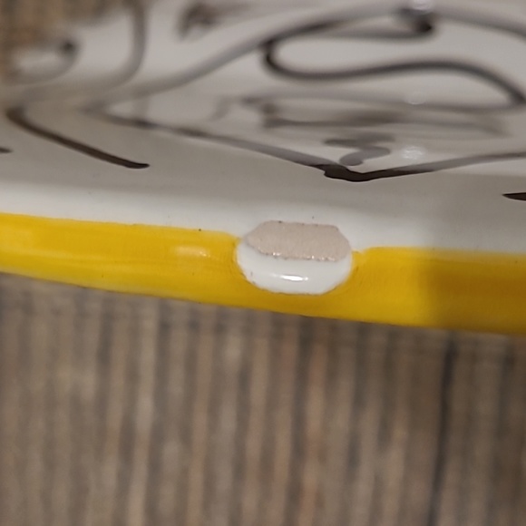 DERUTA HAND PAINTED  DECORATIVE PLATTER MADE IN ITALY - Picture 8 of 8